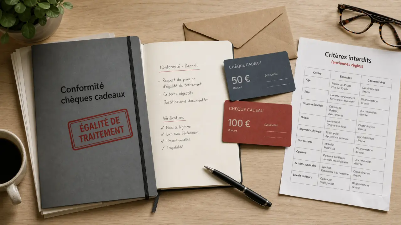 Attribution chèque cadeau discrimination : conformité et égalité de traitement