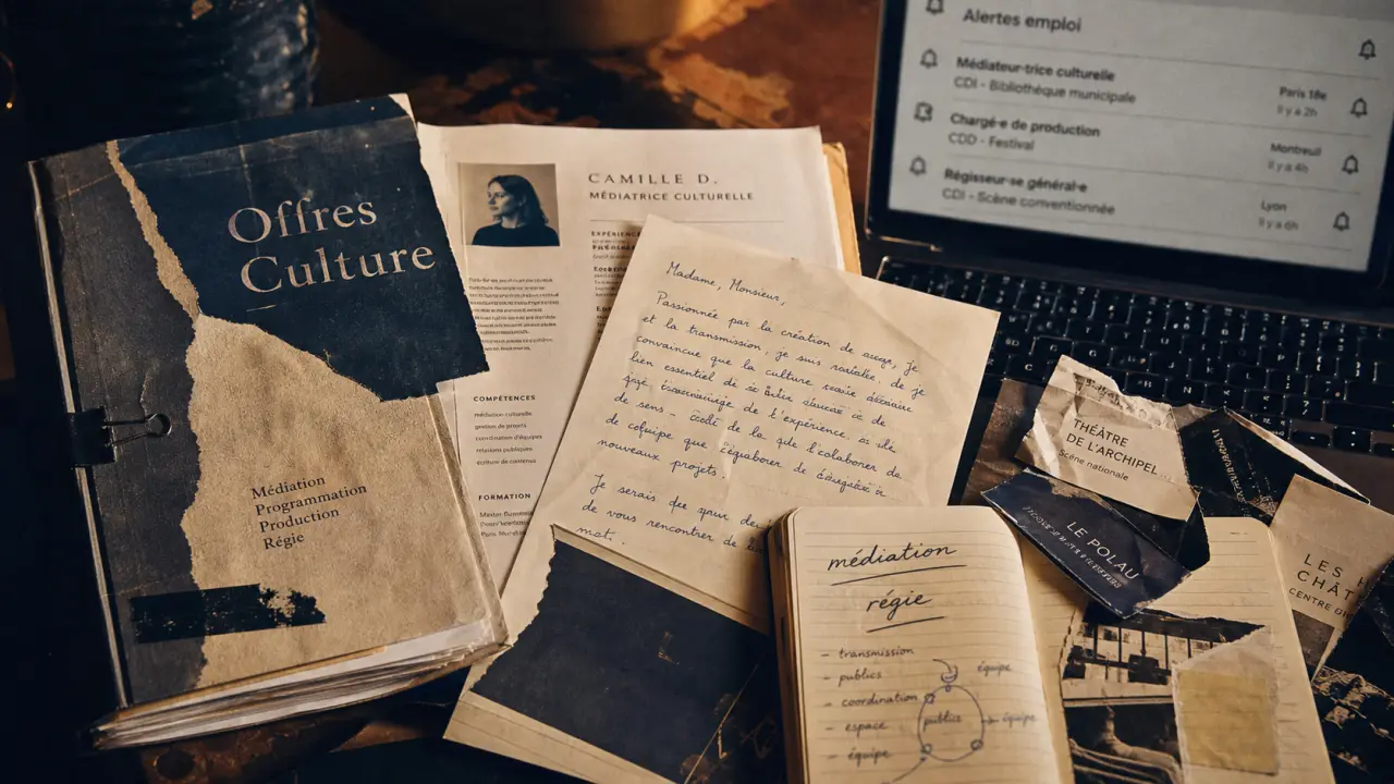 Culture job : CV et offres d’emploi dans le secteur culturel