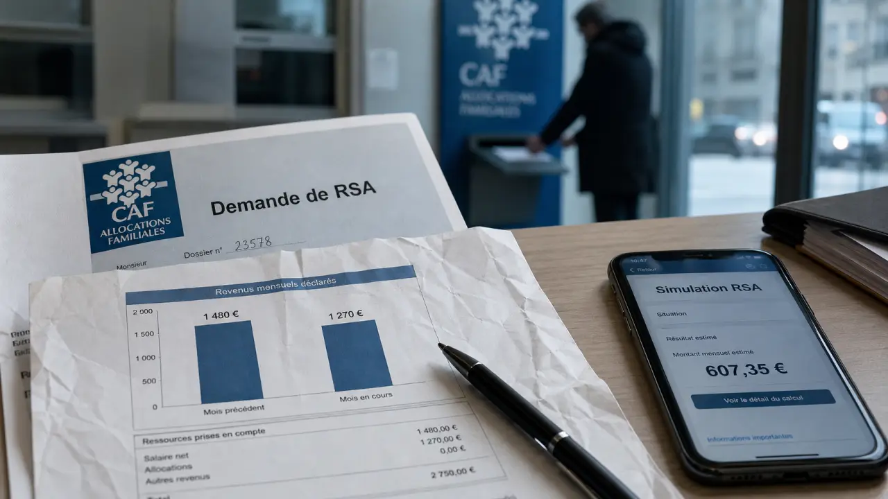 Temps partiel et RSA : calcul CAF, déclaration et prime d’activité