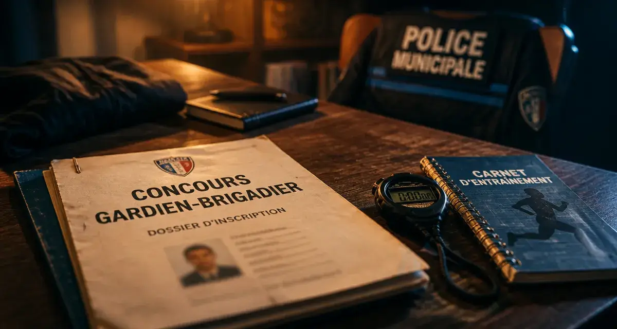 Devenir policier municipal a 50 ans : concours gardien-brigadier, dossier et chronomètre