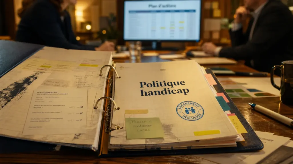 Conseil emploi et handicap : diagnostic, sensibilisation et réseau pour une politique handicap opérationnelle