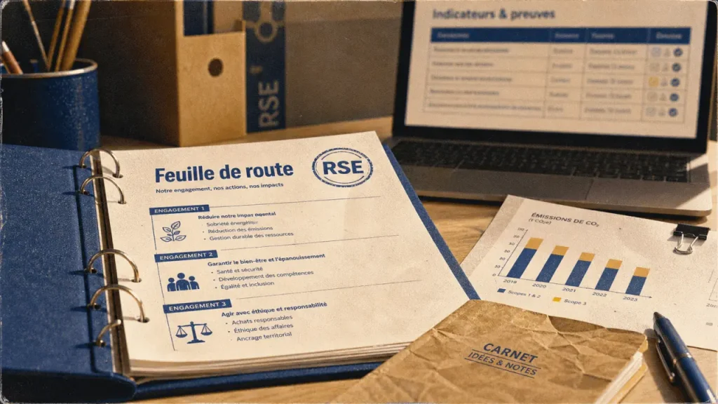 Engagements RSE : 4 piliers, objectifs datés et preuves d’action