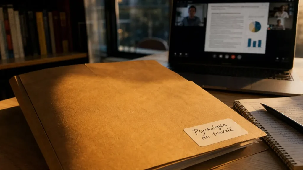 Formation à distance en psychologie du travail : FOAD, CPF et débouchés concrets