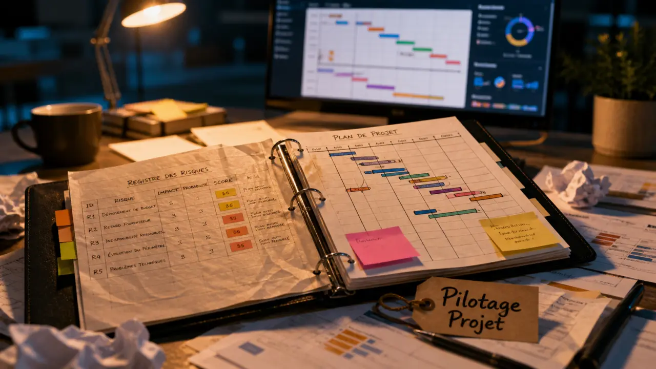 Formation conduite de projet : Agile, Gantt et leadership pour le pilotage