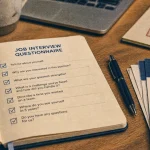 Questionnaire entretien d embauche coché : liste de 20 questions à préparer