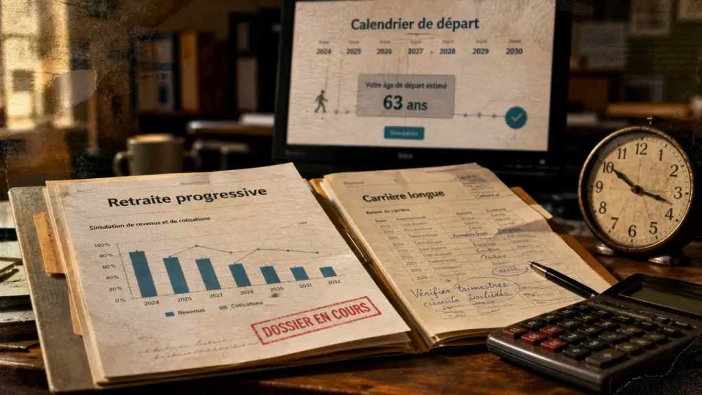Retraite progressive ou carrière longue : transition douce ou départ anticipé définitif ?