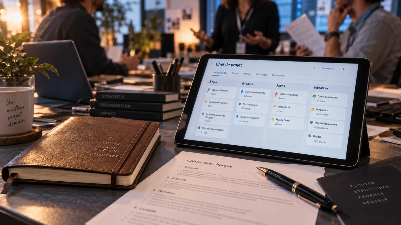 Chef de projet digital freelance : cadrage et coordination, budget maîtrisé
