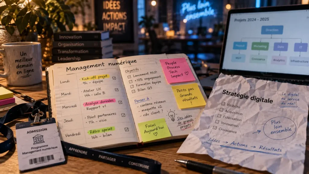 Formation en management numérique en Provence-Alpes-Côte d’Azur : choisissez votre spécialisation selon le métier visé