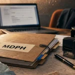 Loi de 2005 handicap psychique : dossier MDPH sur table