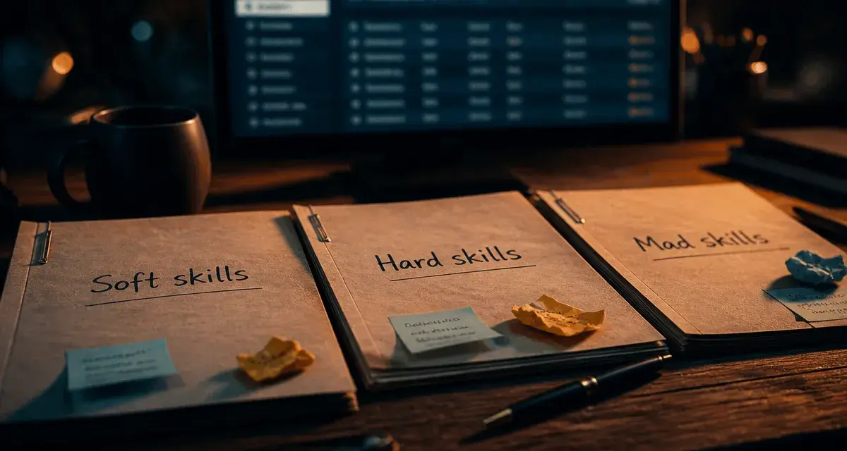 Soft skills definitions : soft skills, hard skills et mad skills savoir-être