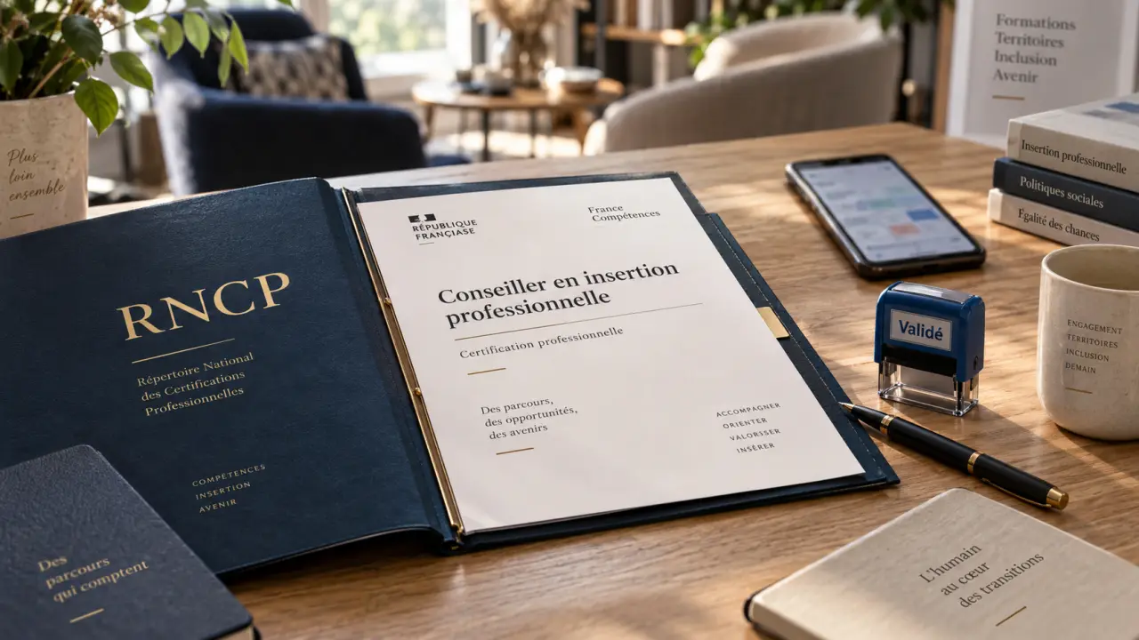 Conseiller en insertion professionnelle formation : CCP et accès emploi