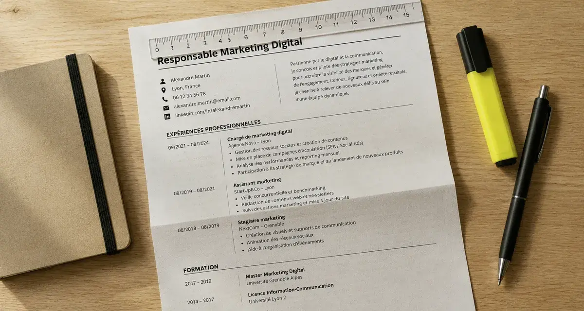 Exemple titre CV : 24 idées classées pour CV