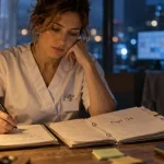 Infirmière et reconversion, projet IDE sur bureau