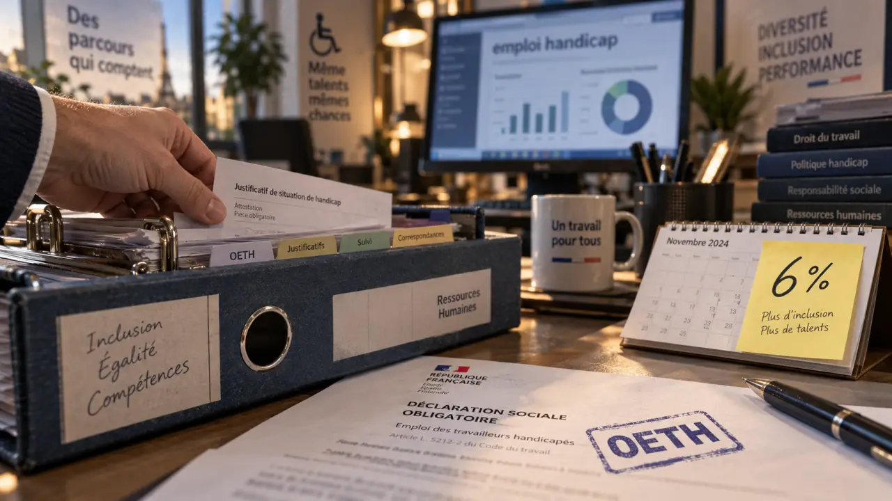 Loi sur l emploi des personnes handicapées : obligation 6 % dès 20 salariés
