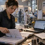 Metier d'avenir pour les femmes : femme en atelier, outils et formations