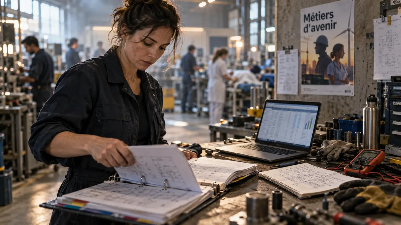 Metier d'avenir pour les femmes : femme en atelier, outils et formations